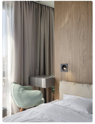 Minimalist Recessed Rotatable Sconce-Neutral Decor