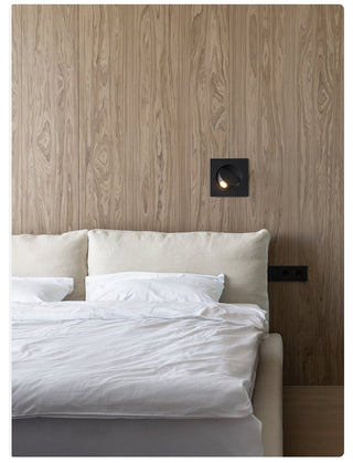 Minimalist Recessed Rotatable Sconce-Neutral Decor