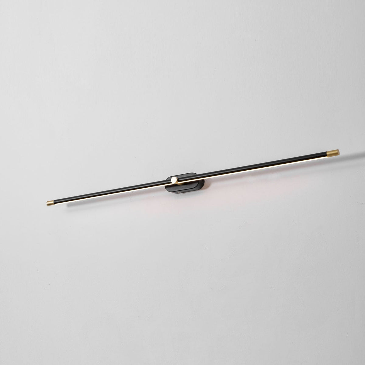 The lamp shown in a hallway to provide guidance light.