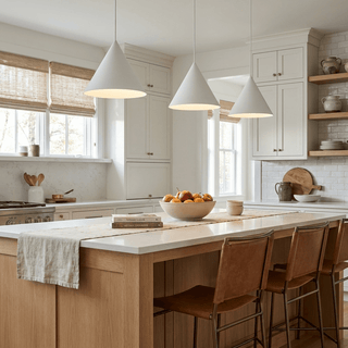 Minimalist Cone Pendant Lamp-Neutral Decor