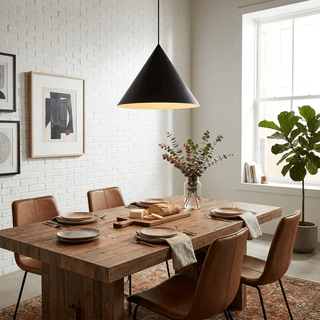 Minimalist Cone Pendant Lamp-Neutral Decor