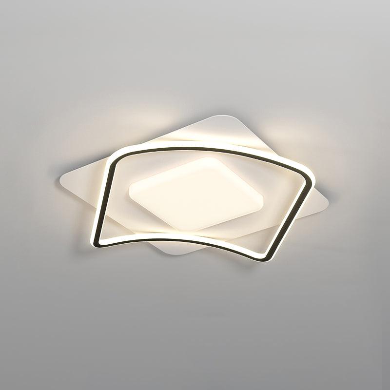 Clarena Plafonnier LED Géométrie Minimaliste