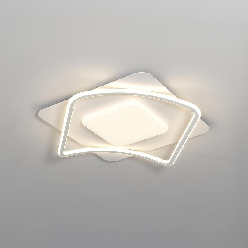 Clarena Plafonnier LED Géométrie Minimaliste