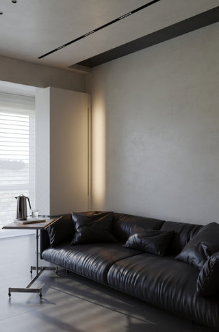 Minimalist Linear LED Pendant Light-Neutral Decor