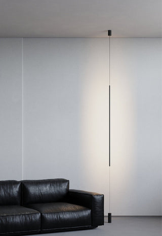 Minimalist Linear LED Pendant Light-Neutral Decor