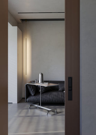 Minimalist Linear LED Pendant Light-Neutral Decor