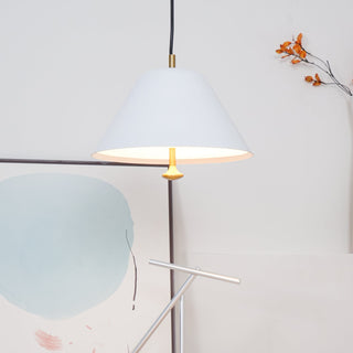 Solara Suspension en Verre Cloche Laiton Minimaliste