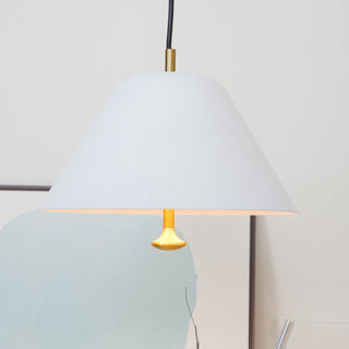 Solara Suspension en Verre Cloche Laiton Minimaliste