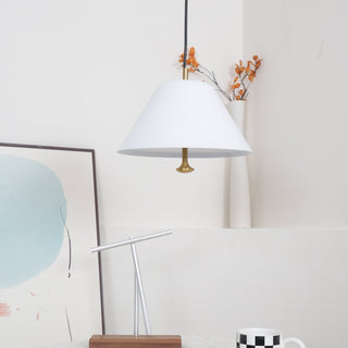 Solara Suspension en Verre Cloche Laiton Minimaliste