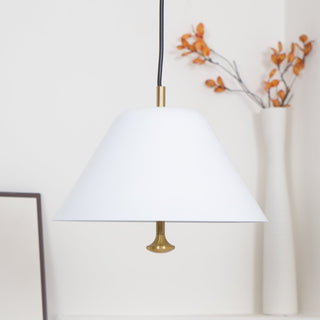 Solara Suspension en Verre Cloche Laiton Minimaliste