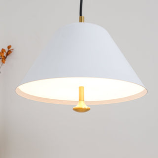 Solara Suspension en Verre Cloche Laiton Minimaliste