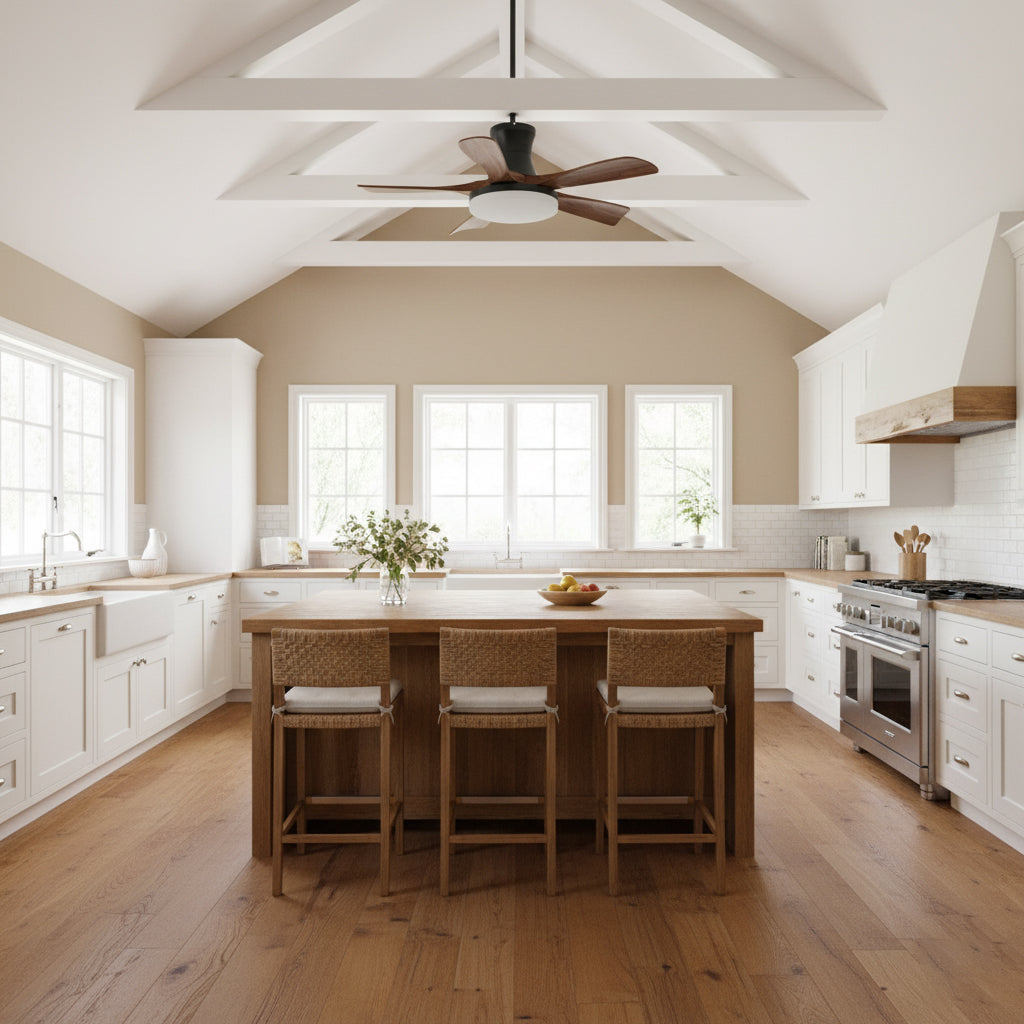 Minka Ceiling Fan Light in Wood color finish