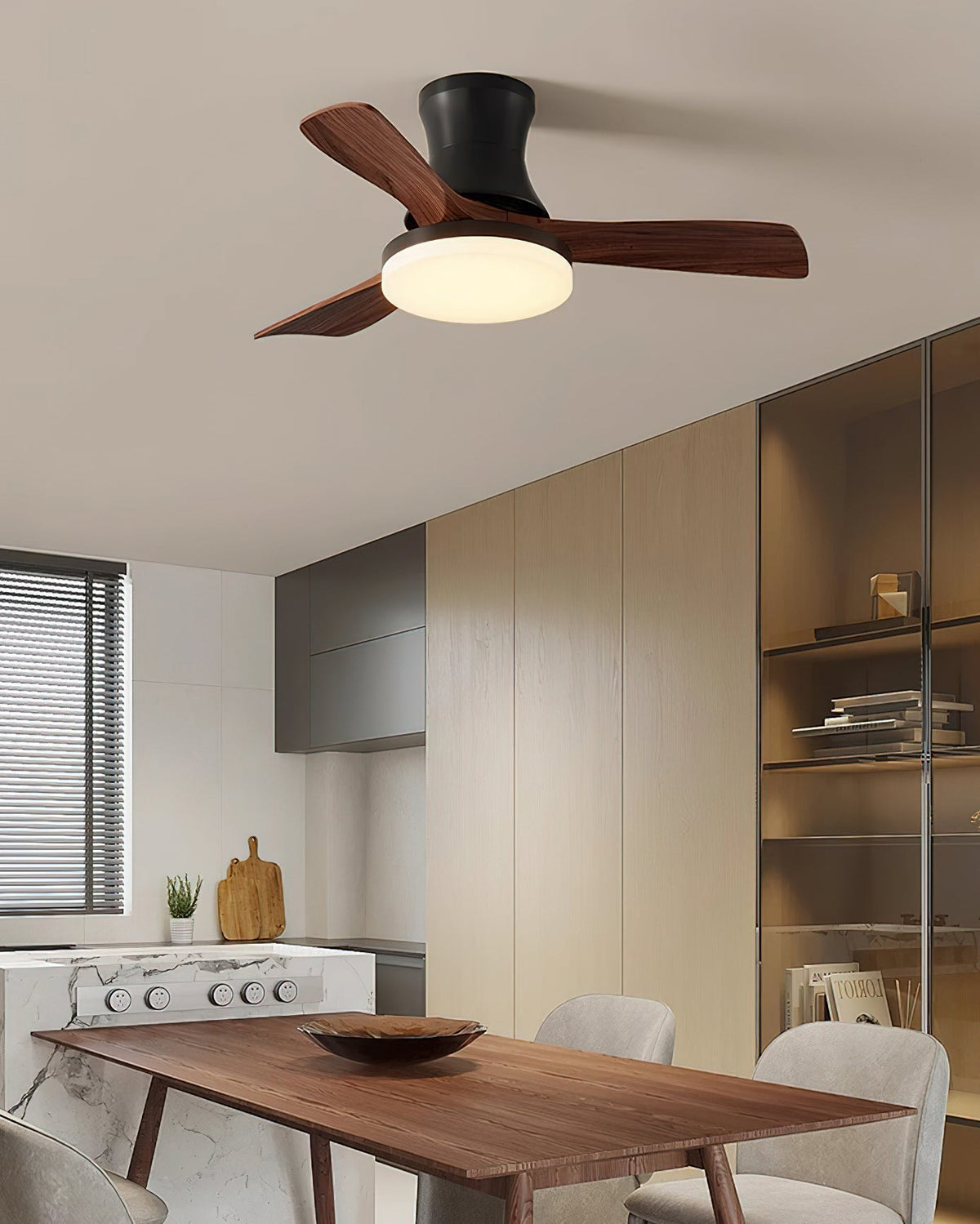 Minka Ceiling Fan Light, 42-inch size, in a room