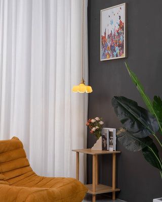 Lustra Suspension Fleur Française pour Salle à Manger