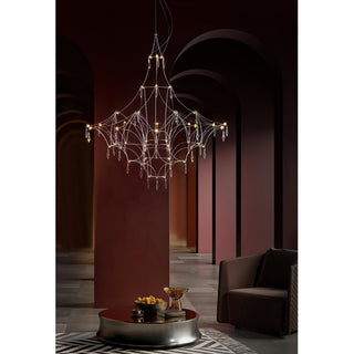 Allaeira Lustre Cristal Luxe Postmoderne-Luire