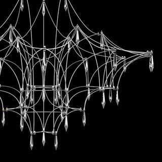 Allaeira Lustre Cristal Luxe Postmoderne-Luire
