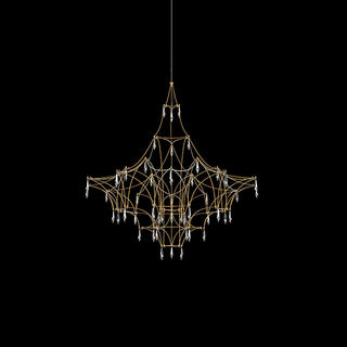 Allaeira Lustre Cristal Luxe Postmoderne-Luire