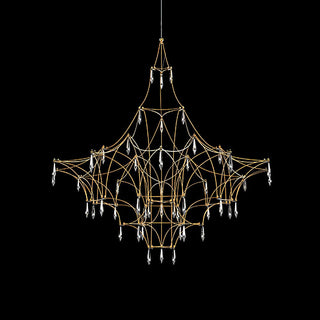 Allaeira Lustre Cristal Luxe Postmoderne-Luire