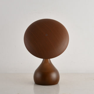 Orbis Vintage Wood Table Lamp-Neutral Decor