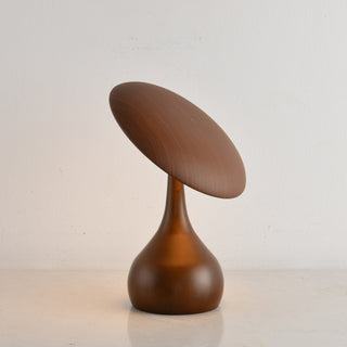 Orbis Vintage Wood Table Lamp-Neutral Decor
