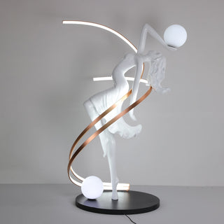Mirorelia Lampadaire Statue de Déesse Élégant