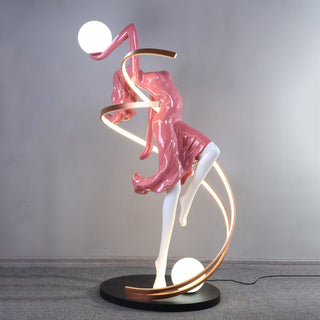 Mirorelia Lampadaire Statue de Déesse Élégant