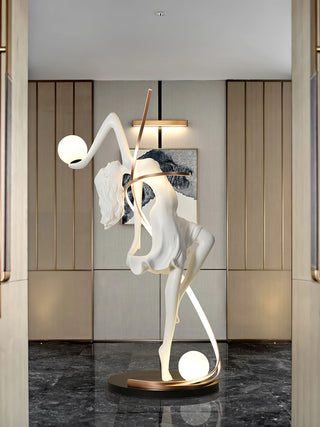 Mirorelia Lampadaire Statue de Déesse Élégant
