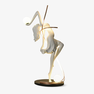 Mirorelia Lampadaire Statue de Déesse Élégant
