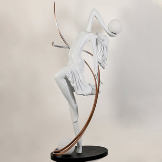 Mirorelia Lampadaire Statue de Déesse Élégant
