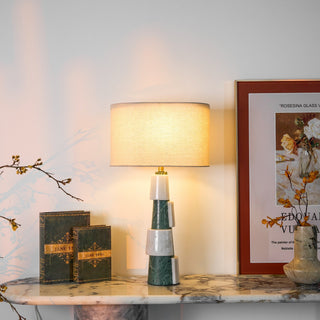 Obelisk Lampe de Table en Marbre