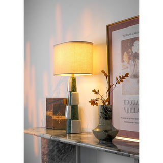Obelisk Lampe de Table en Marbre