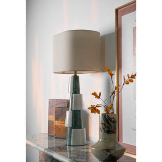 Obelisk Lampe de Table en Marbre