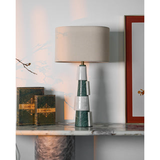 Obelisk Lampe de Table en Marbre
