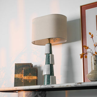 Obelisk Lampe de Table en Marbre