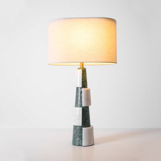 Obelisk Lampe de Table en Marbre