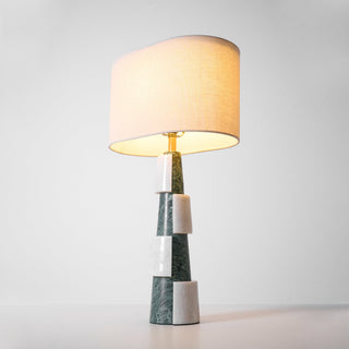 Obelisk Lampe de Table en Marbre