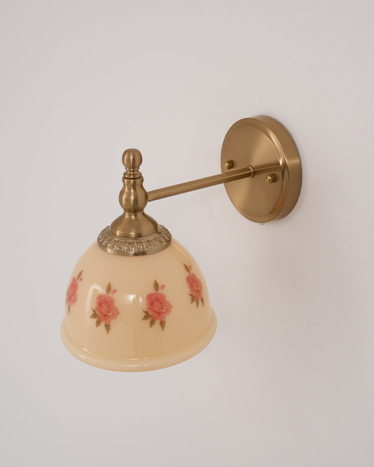 Mishya Floral Wall Lamp-Neutral Decor