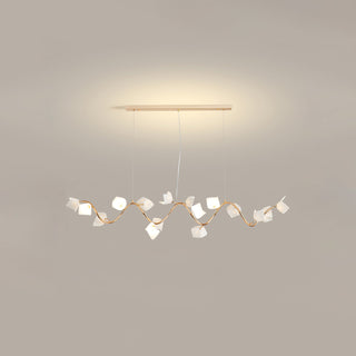 Arthearae Lustre Postmoderne de Luxe en Céramique Florale
