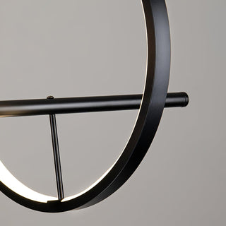 Lustra Lustre Verre Bulles Nordic Noir