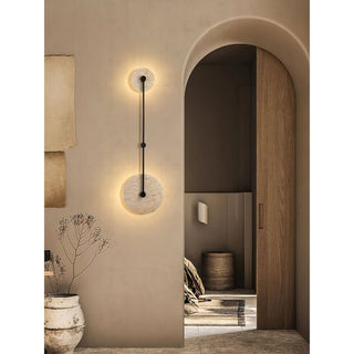 Ilvara Applique Murale Minimaliste Moderne Beige Travertin