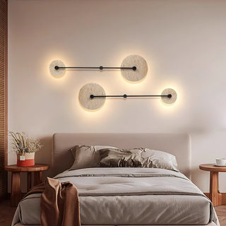 Ilvara Applique Murale Minimaliste Moderne Beige Travertin