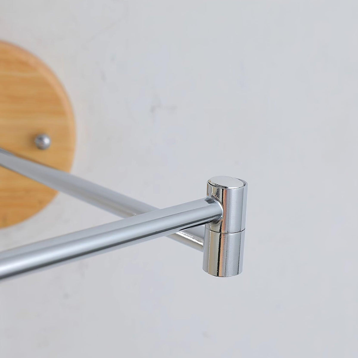 Wall Lamp Swivel Arm Rounded Shade Pull Chain Modern Retro-Neutral Decor