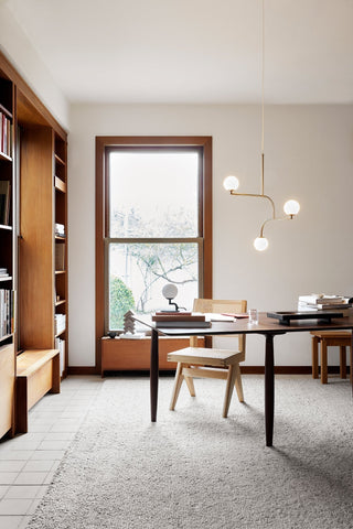 Zelireth Lustre Laiton Verre Minimaliste Moderne