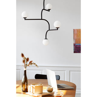 Zelireth Lustre Laiton Verre Minimaliste Moderne