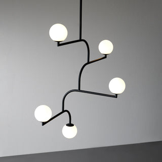 Zelireth Lustre Laiton Verre Minimaliste Moderne
