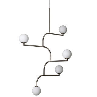 Zelireth Lustre Laiton Verre Minimaliste Moderne