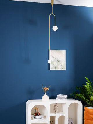 Lustra Lustre Mobile Noir Minimaliste-Luire