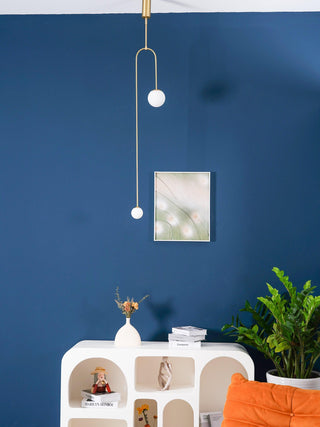 Lustra Lustre Mobile Noir Minimaliste-Luire