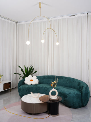 Lustra Lustre Mobile Noir Minimaliste-Luire