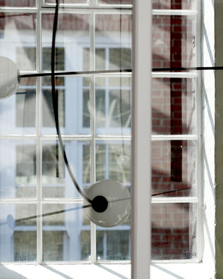 Lustra Lustre Mobile Noir Minimaliste-Luire